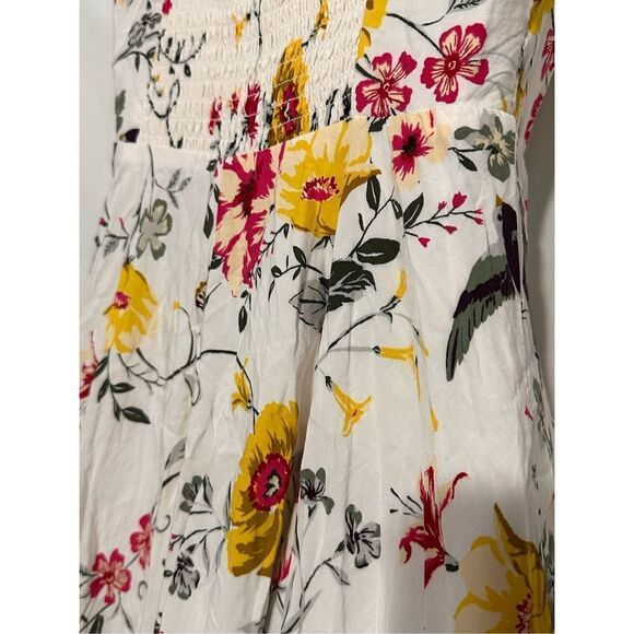 BEAUTIFUL WOMEN Old Navy sz XS ~ Ivory Floral Cami maxi Dress GOOD CONDITION - Picture 4 of 5